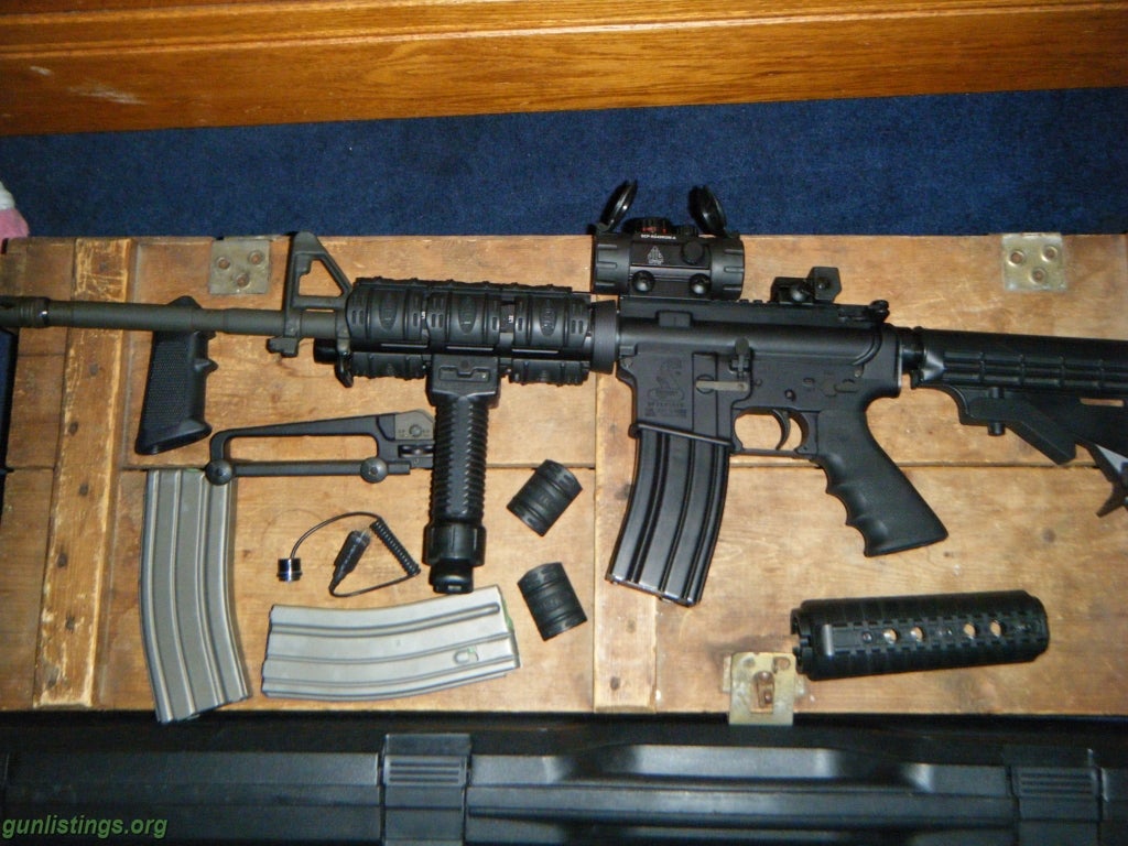 Rifles *Custom Tactical Bushmaster XM15-E2s Flat-top*