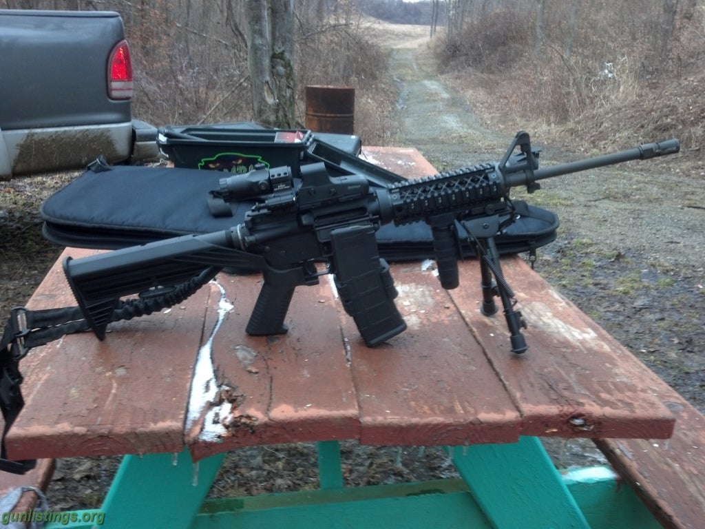 Rifles Decked Out AR-15 With Lots Of EXTRAS!!!