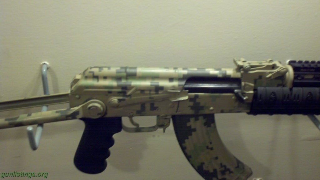 Rifles Digital Camo Ak47