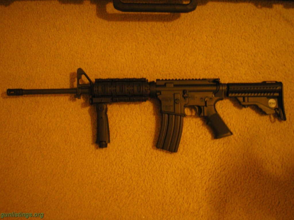 Rifles DPMS AR-15  W/ Upgrades-  Sale Or Trade