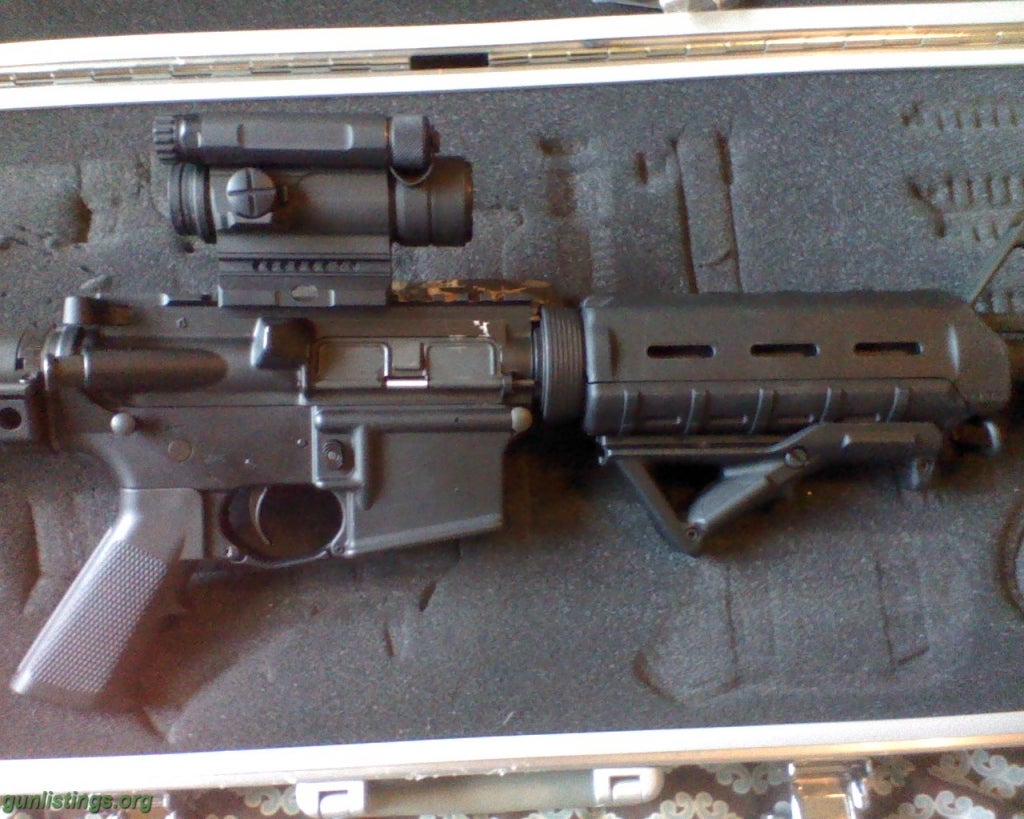 Rifles DPMS AR-15 W/Aimpoint Comp M4 And Accessories