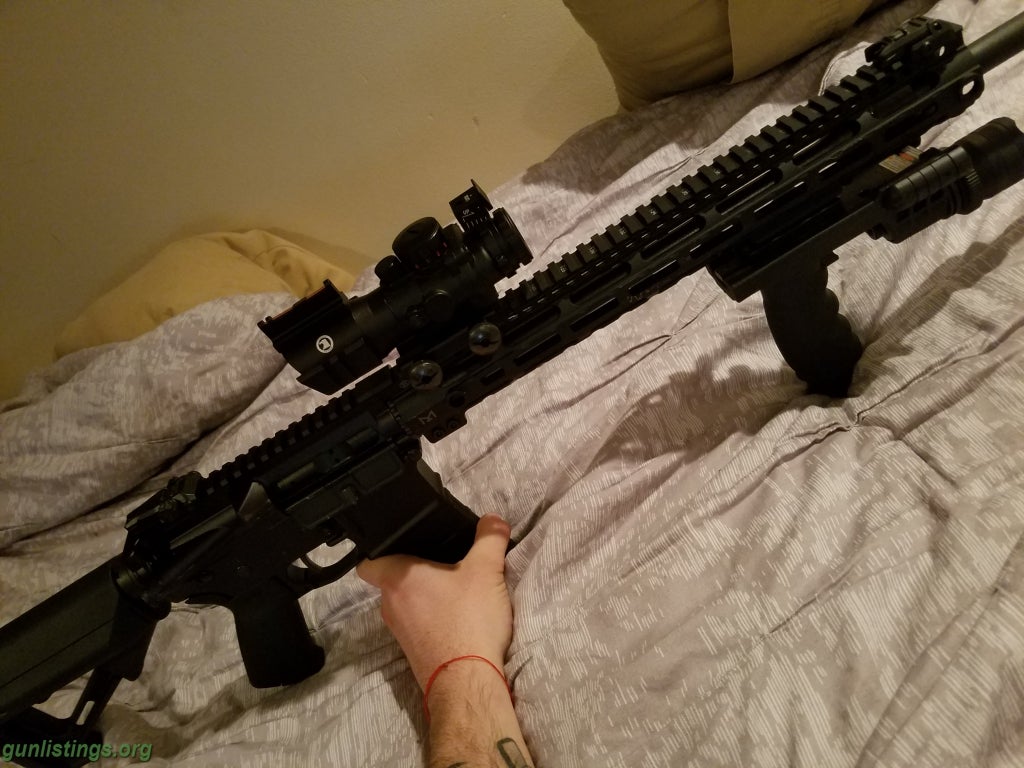 Rifles FN15 DMR With Upgrades