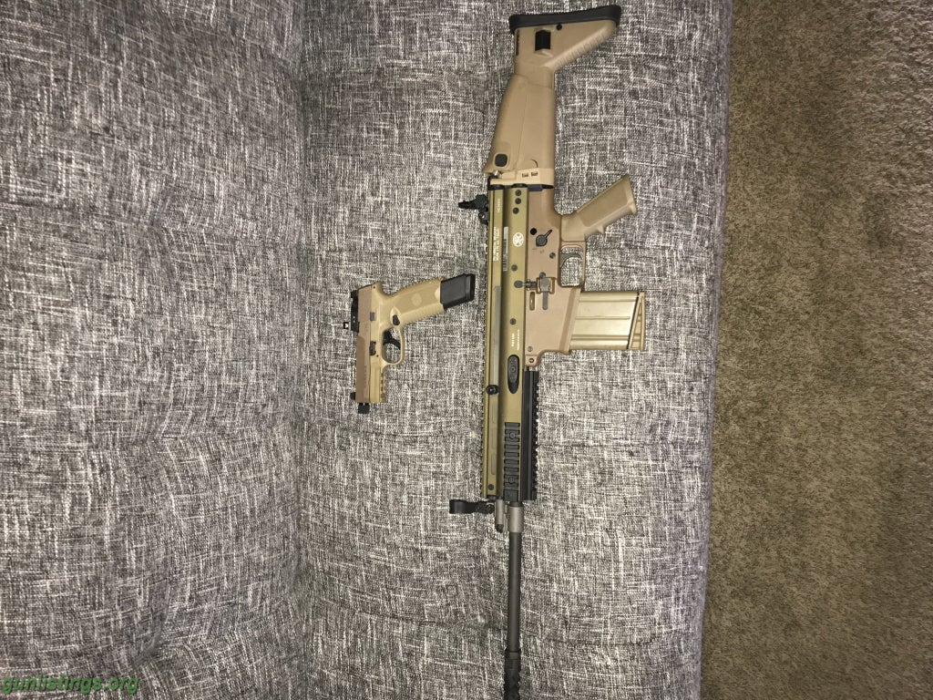 Gunlistings.org - Rifles FN SCAR 17S .308 - FDE