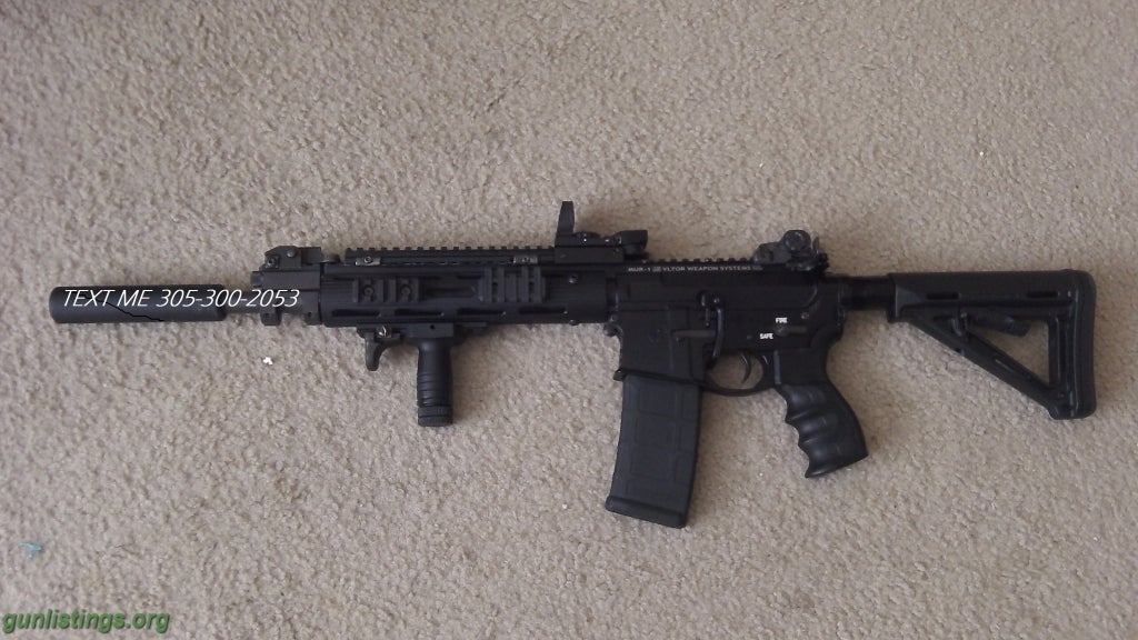 Rifles GAS PISTON AR-15 SI-DEFENSE/VLTOR