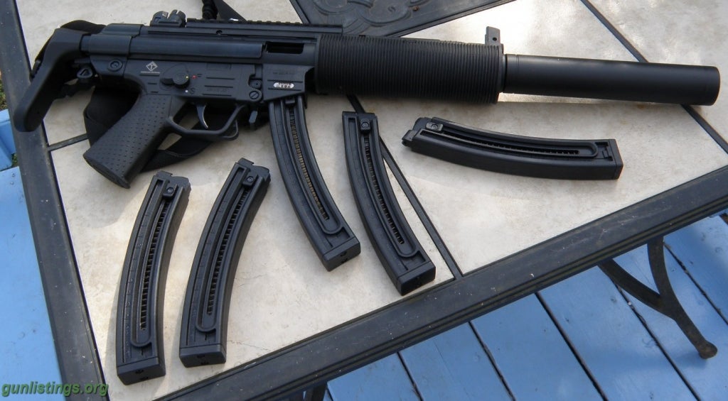 Rifles GSG MP 5 22LR Set