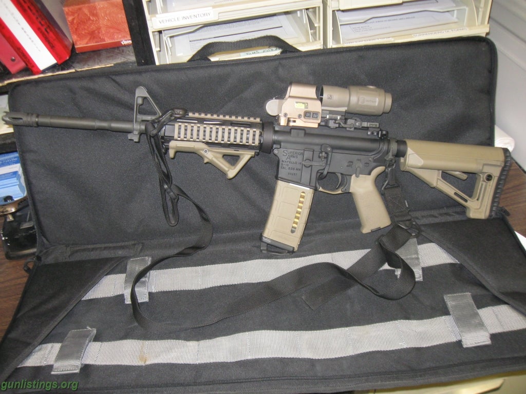 Rifles HBAR M4 W/ Accessories