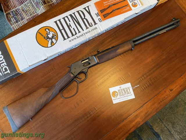 Rifles HENRY LARGE LOOP SIDE GATE .45 COLT â€¦NIB