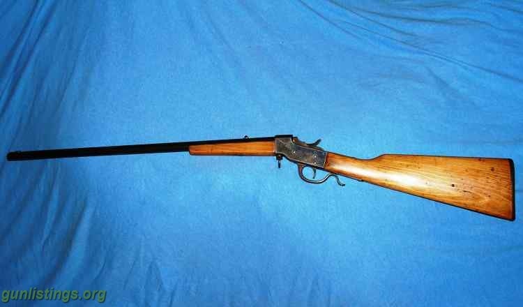 Rifles Hopkins & Allen Rolling Block Rifle Case Hardened