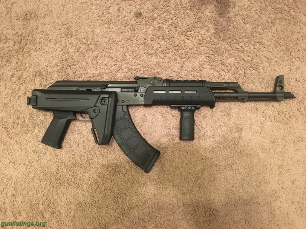 Gunlistings.org - Rifles Inter Ordnance AKM W/folding Magpul Kit