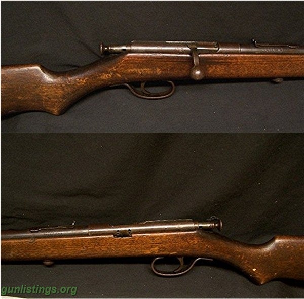 Rifles J. Stevens Bolt Action Rifle .22