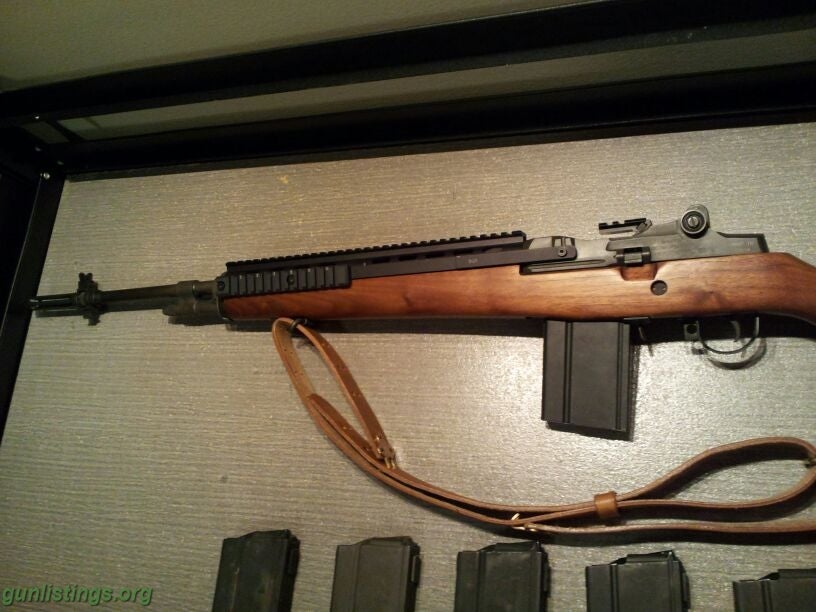 Rifles M14 / M1A .308 Rifle With Six 20 Round Mags