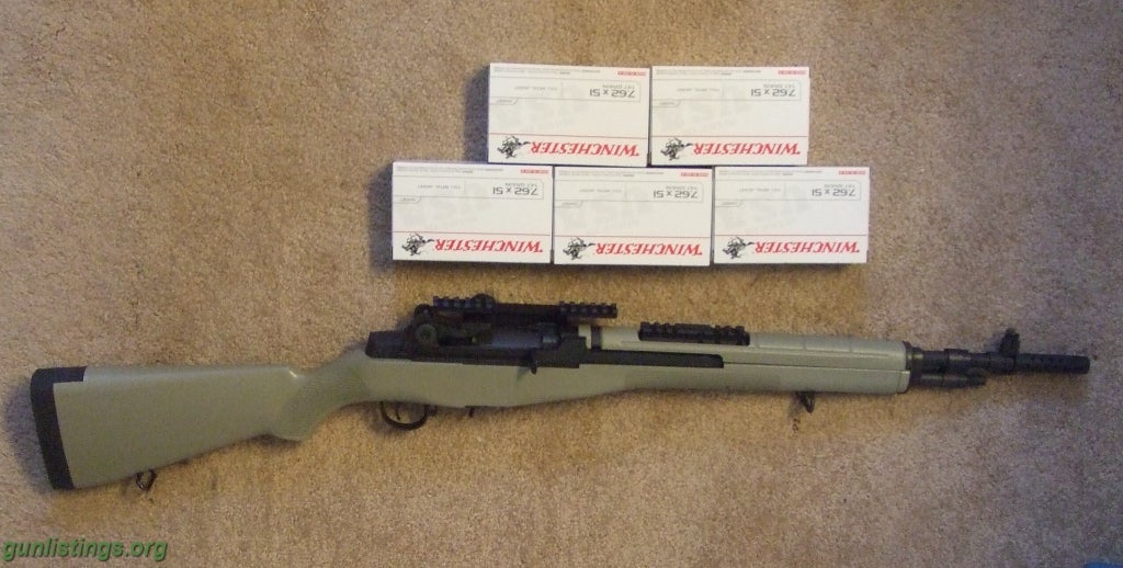 Rifles M1A Scout Squad 308 Winchester