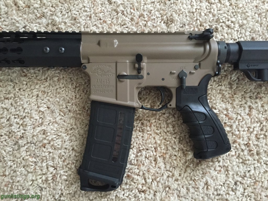 Rifles MAGPUL FDE CERAKOTE AR15!! EXCELLENT!!