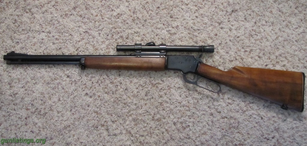 Rifles Marlin 39A Mountie .22 Made In 1954