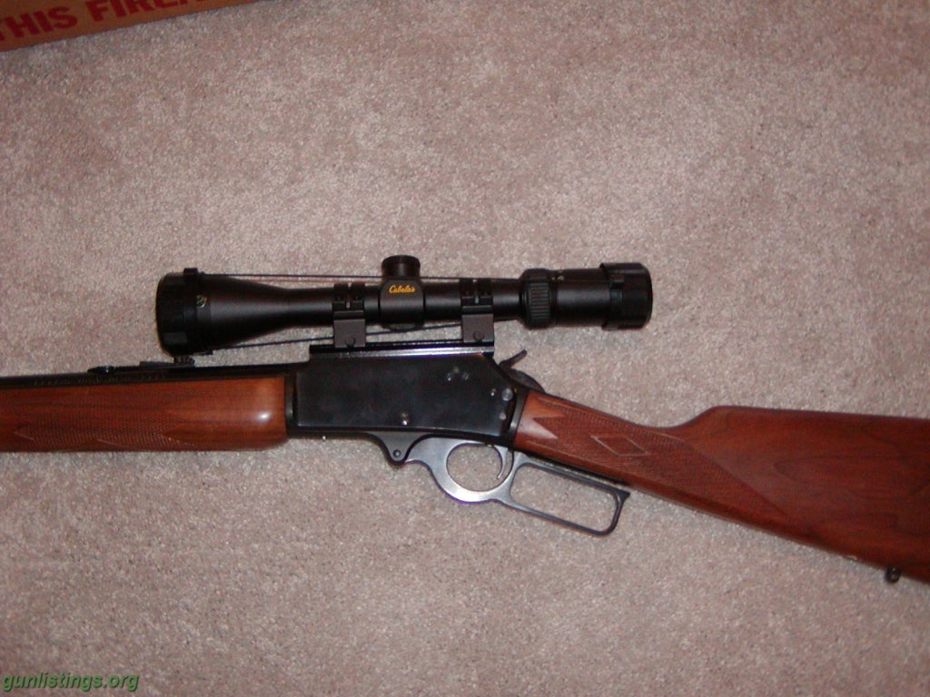 Rifles Marlin 444P 444cal Lever Action With Scope