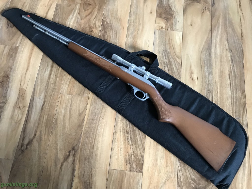 Rifles Marlin 60 SB .22 LR Semi Auto Stainless