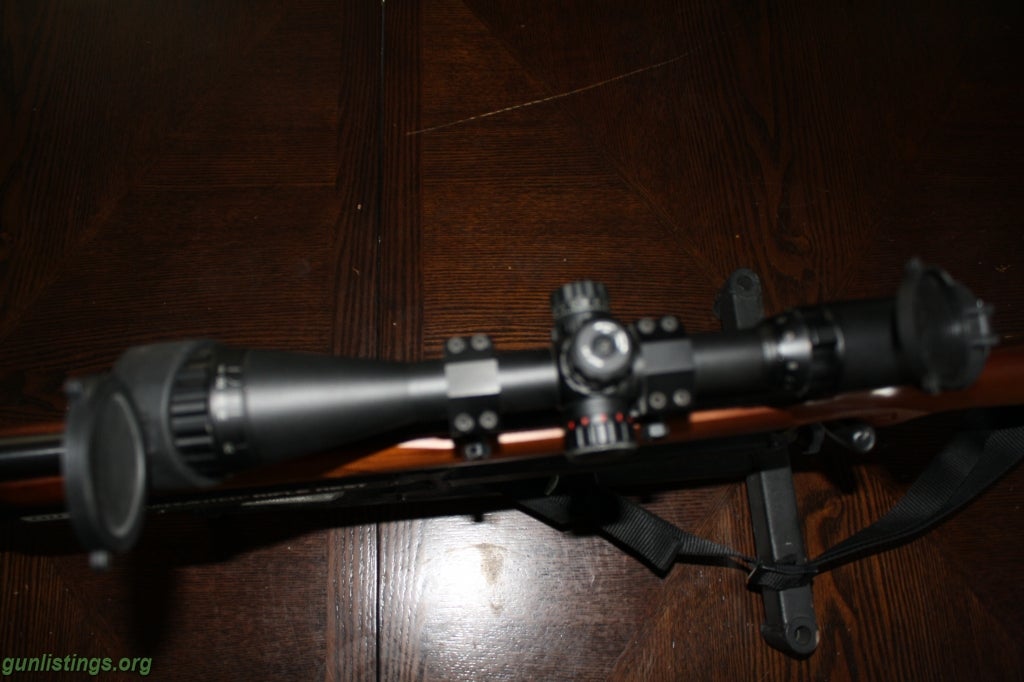 Rifles MARLIN 917 17 HMR  Lighted Reticle Scope