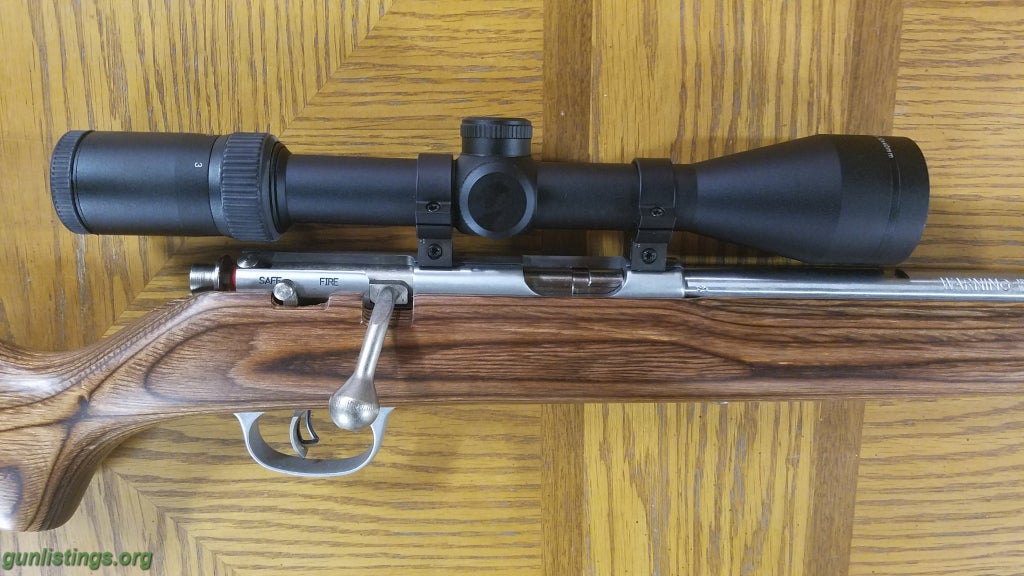 Rifles Marlin XT .22 Mag Stainless Laminate W/scope