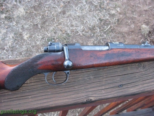 Rifles Mauser Oberndorf Sporting Rifle, Custom, History