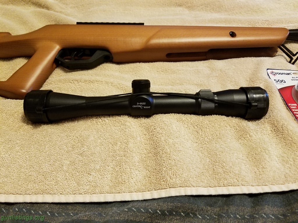 Rifles New Crosman Benjamin Trail .22cal Air Rifle W/scope