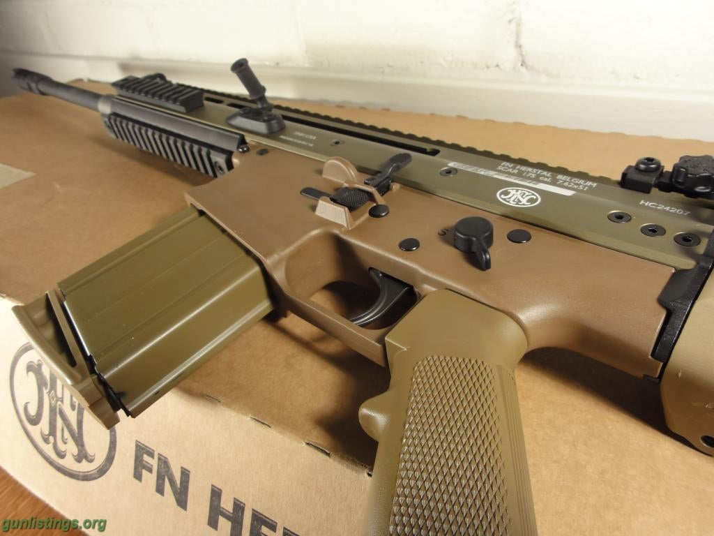 Rifles New FN SCAR 17 FDE 308