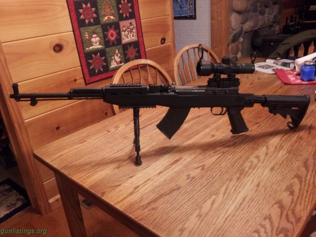 Rifles Norinco SKS Tapco Assault Rifle Stock With Scope, Etc