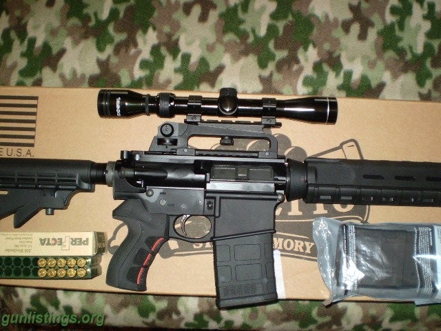 Rifles PALMETTO STATE AR-10 .308 STAINLESS WITH EXTRAS