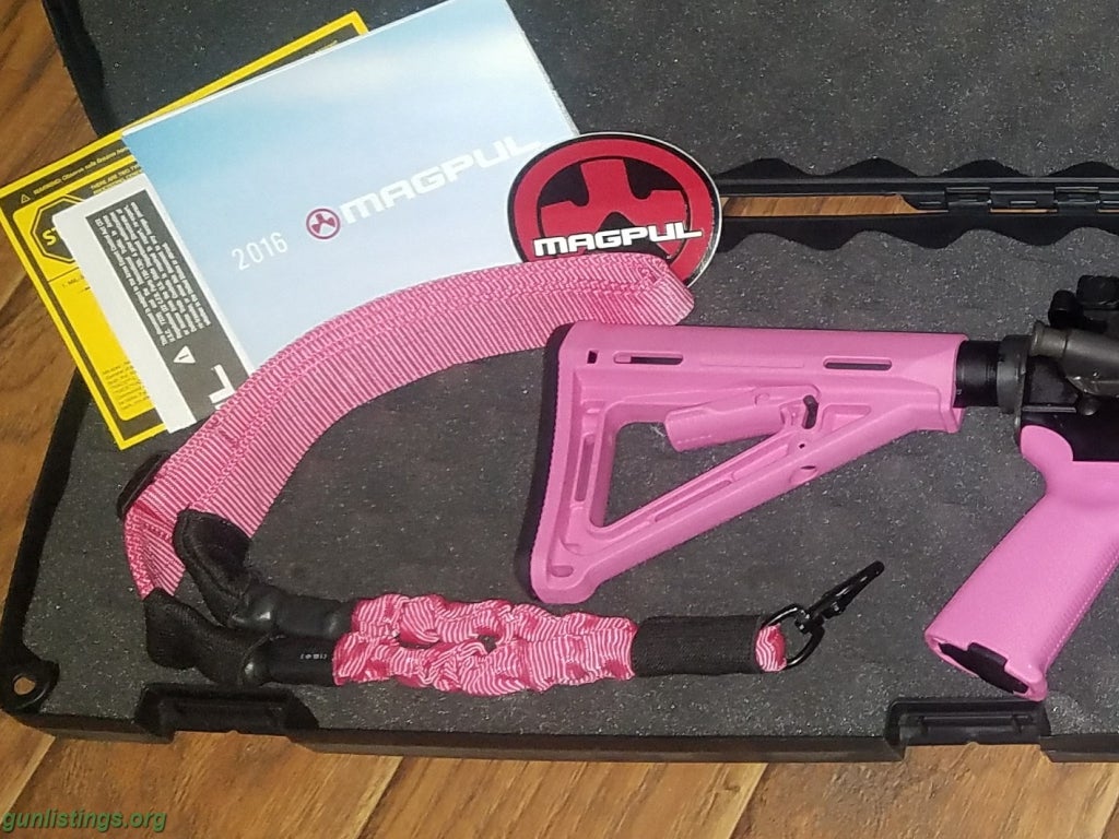 Rifles ANDERSON Prison Pink AR15 And Accessories