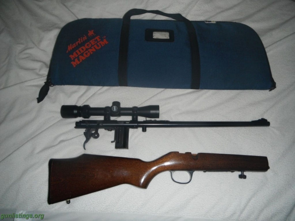 Rifles RARE Marlin Midget Magnum Pack Rifle