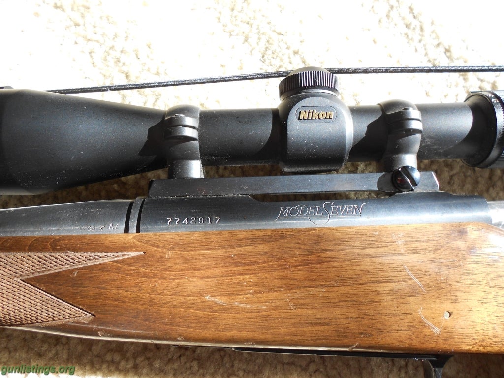 Rifles Remington .260 Model Seven With Nikon Scope