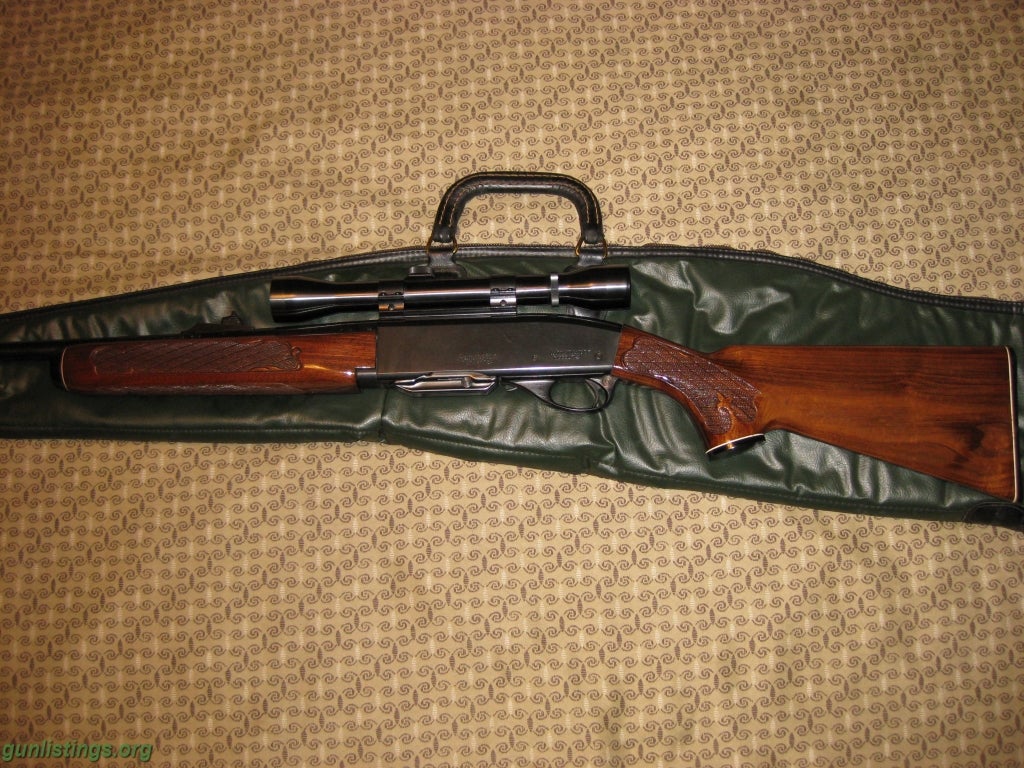 Rifles REMINGTON 243 MODEL 742 SEMI AUTO RIFLE WITH SCOPE