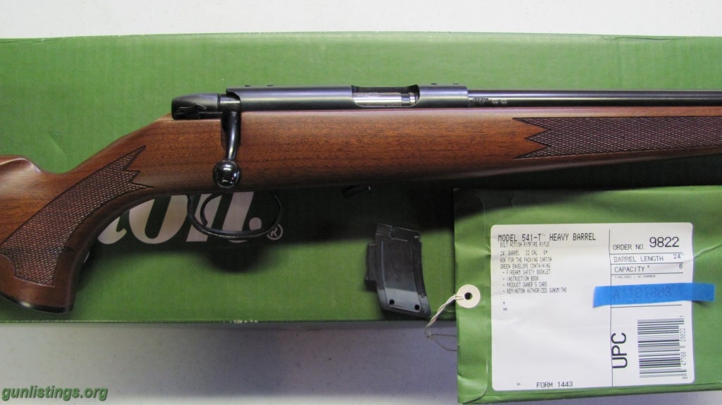 Rifles Remington 541-T Heavy Barrel