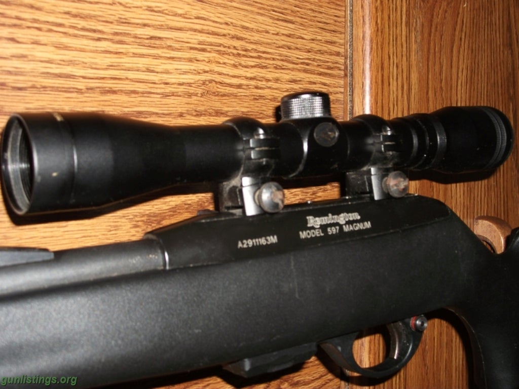 Rifles Remington 579 MAGNUM  22cal Semiauto