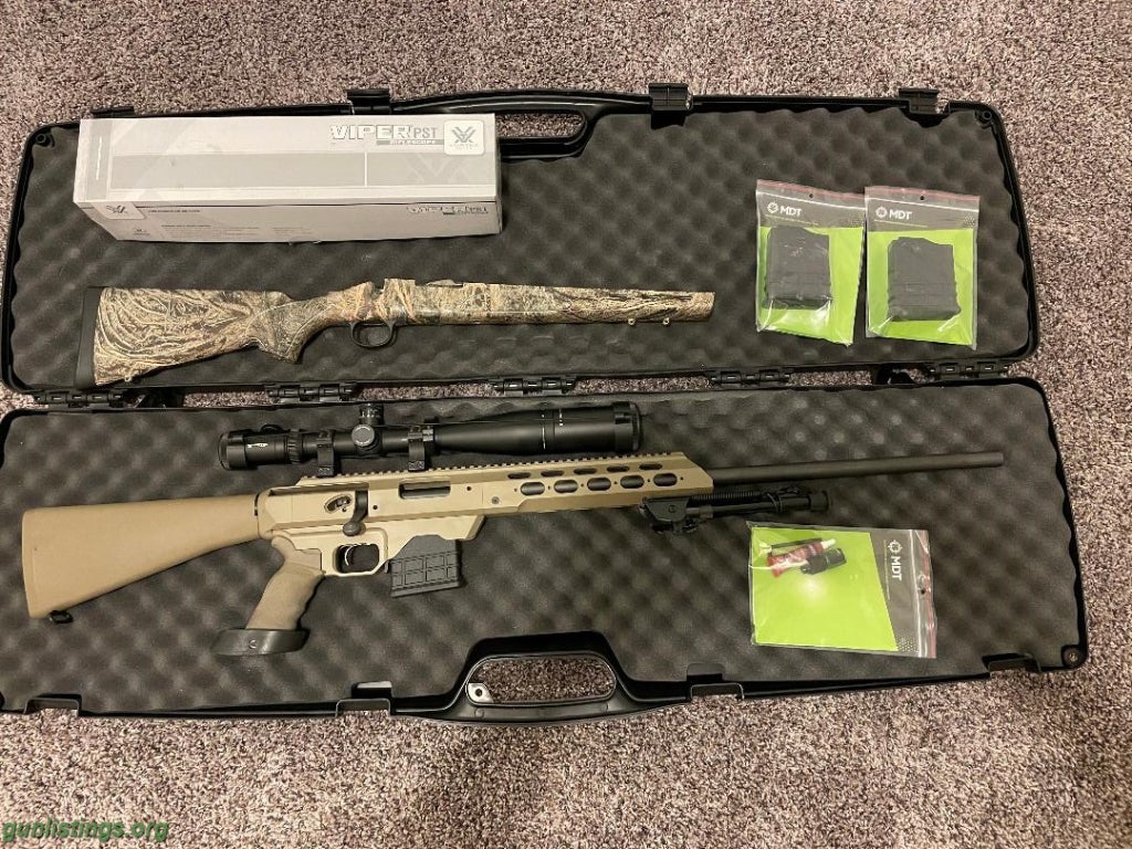 Rifles Remington 700 Sps 26in Varmint With MDT TAC 21 Chasis