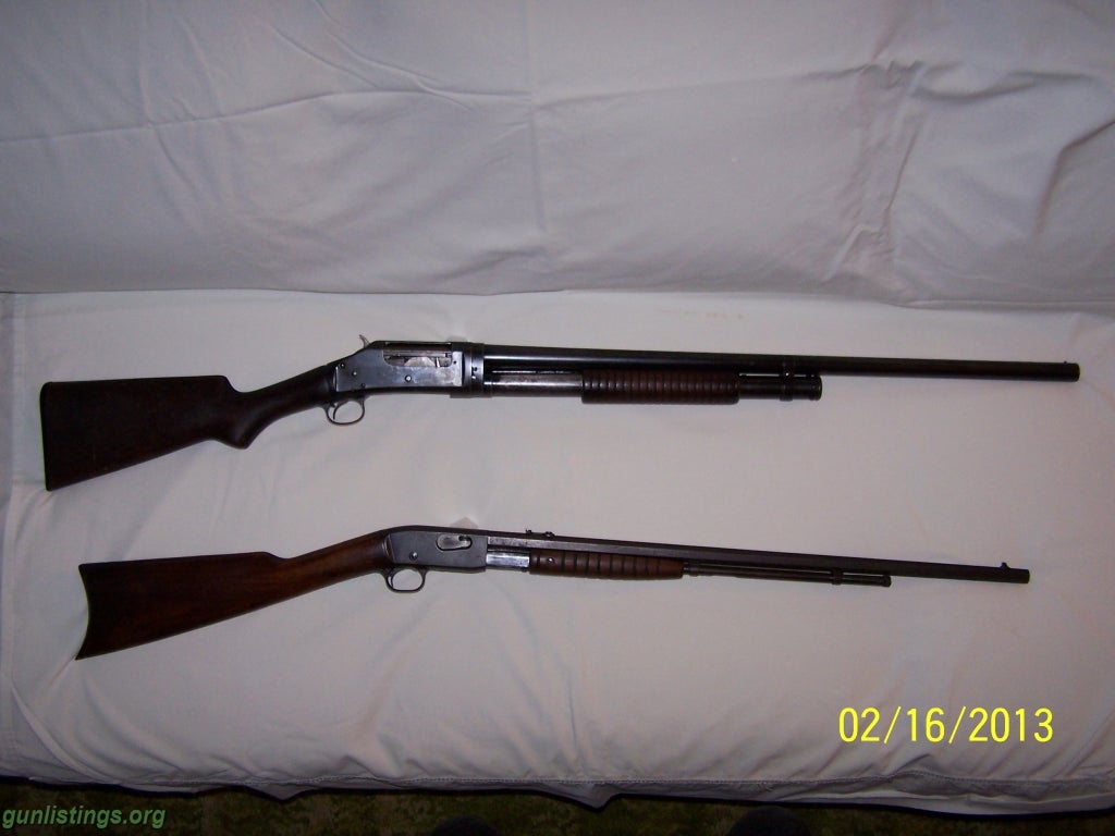 Rifles Remington Mod 12 .22 Pump