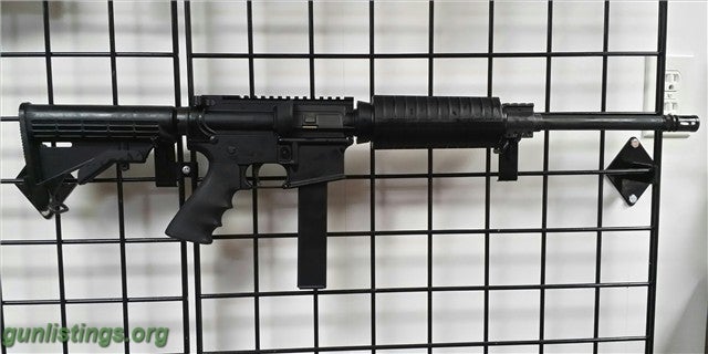 Rifles Rock River Arms 9mm AR-15 LAR-9 CAR A4 16