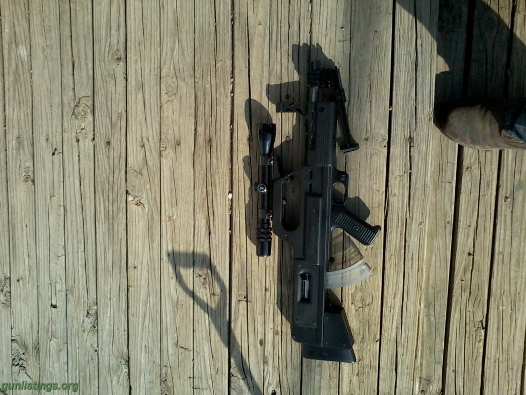 Rifles Ruger 10/22 BULLPUP! With Mount An Bipod