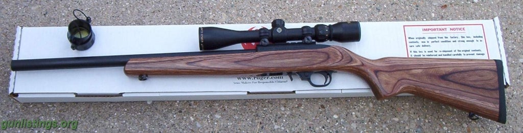 Rifles Ruger 1022-T Target Rifle