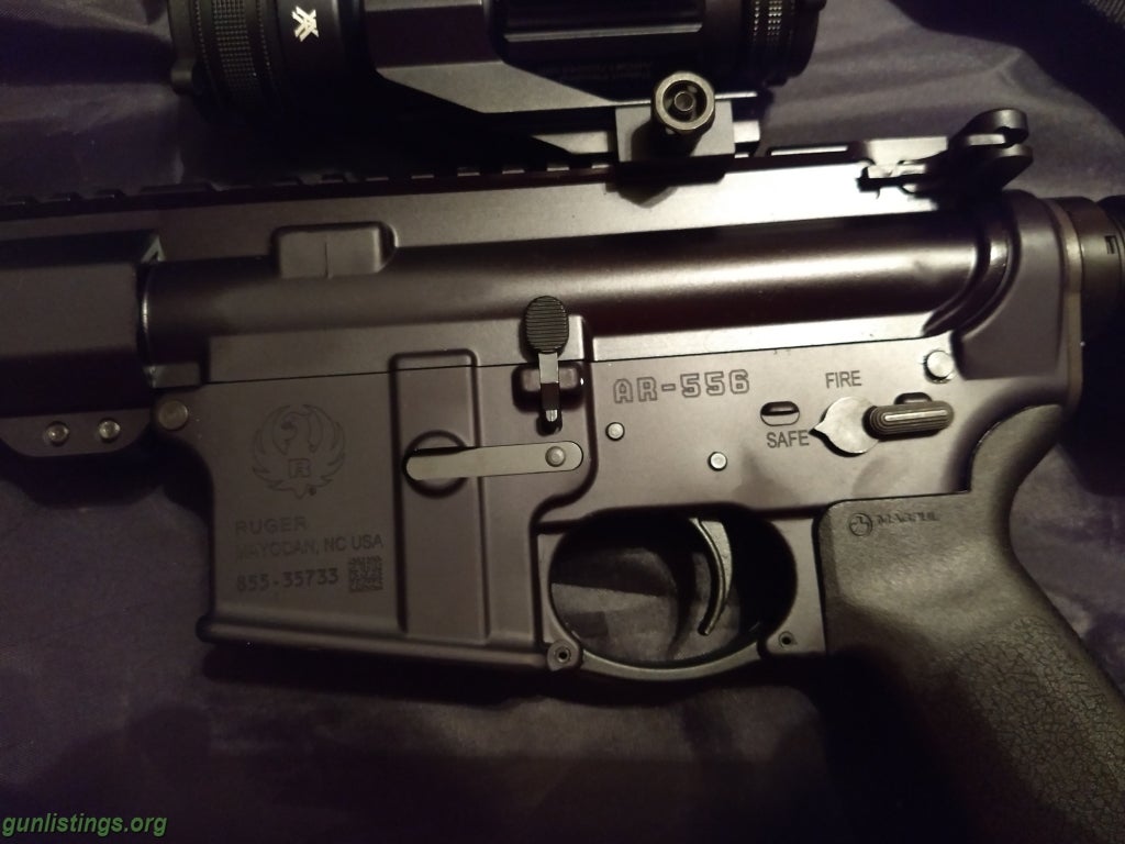 Rifles Ruger AR-15 5.56 Mpr