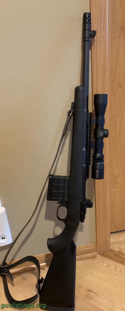 Rifles Ruger Gunsite Scout W/ Scout Scope