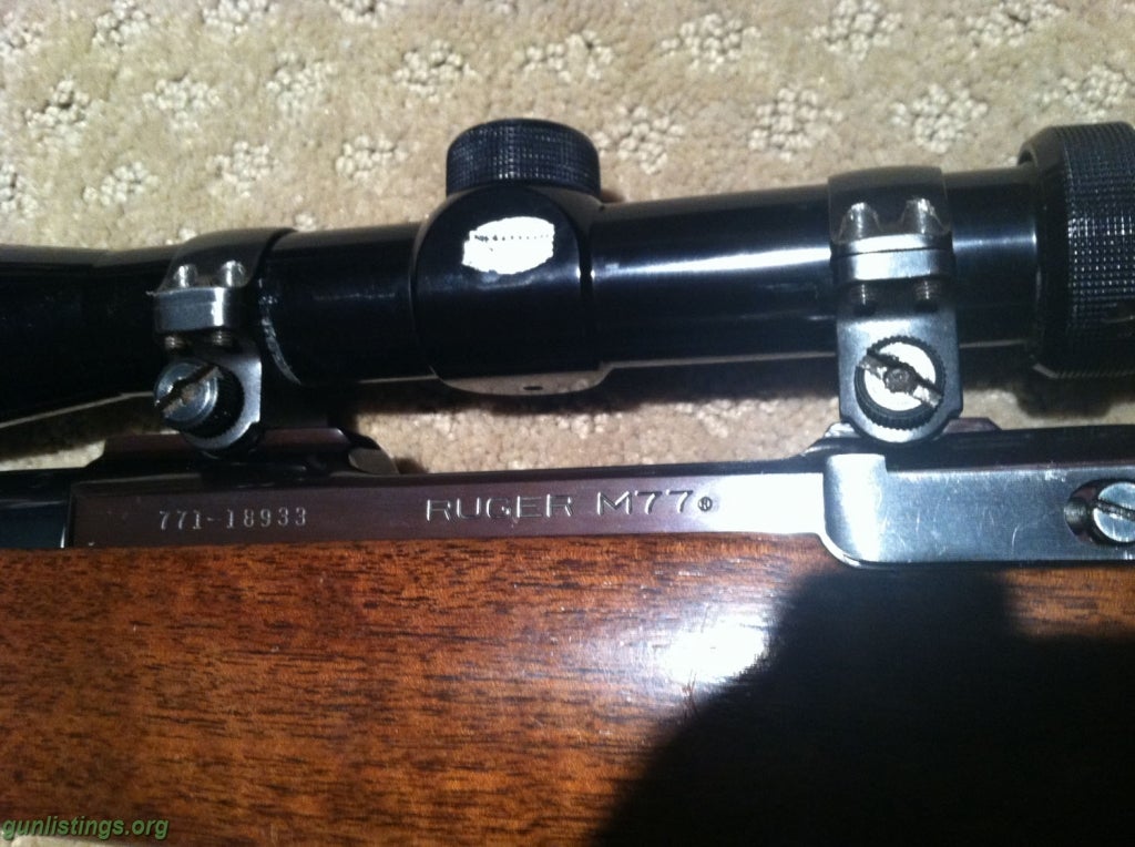 Rifles Ruger M77 Ultralight Tang Safety