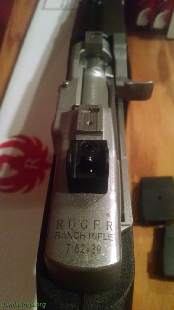 Rifles Ruger Mini-30 Stainless Ranch With Extras