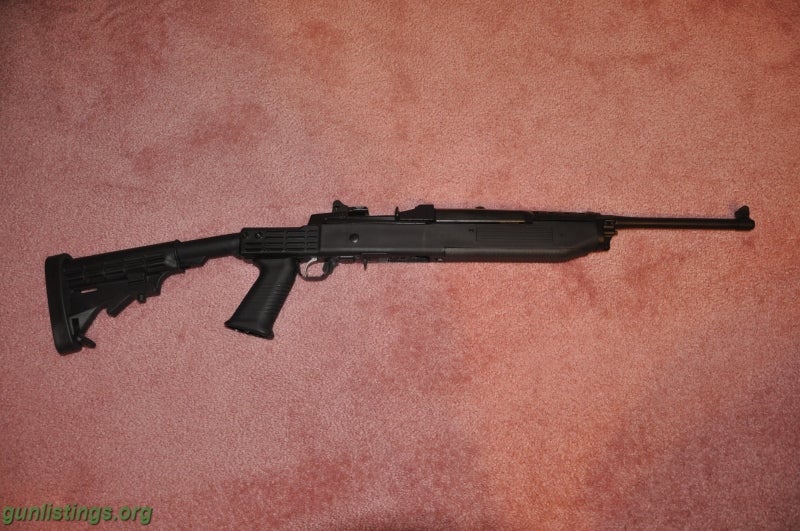 Rifles Ruger Mini 14 (580 Series) W/adjustable Gas Block