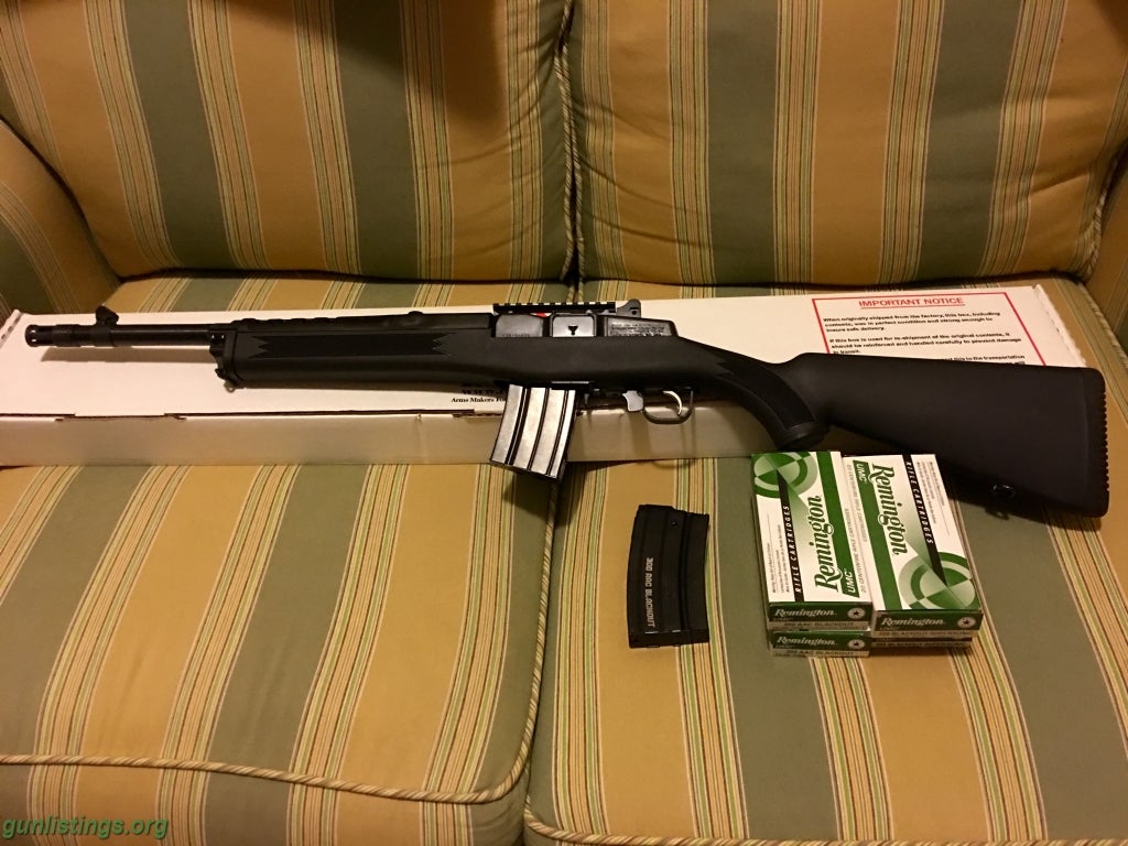 Rifles Ruger Mini 14 In 300 Blackout