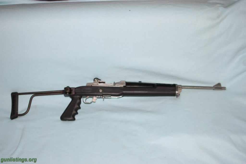 Rifles Ruger Mini 14 W/Folding Synthetic Stock