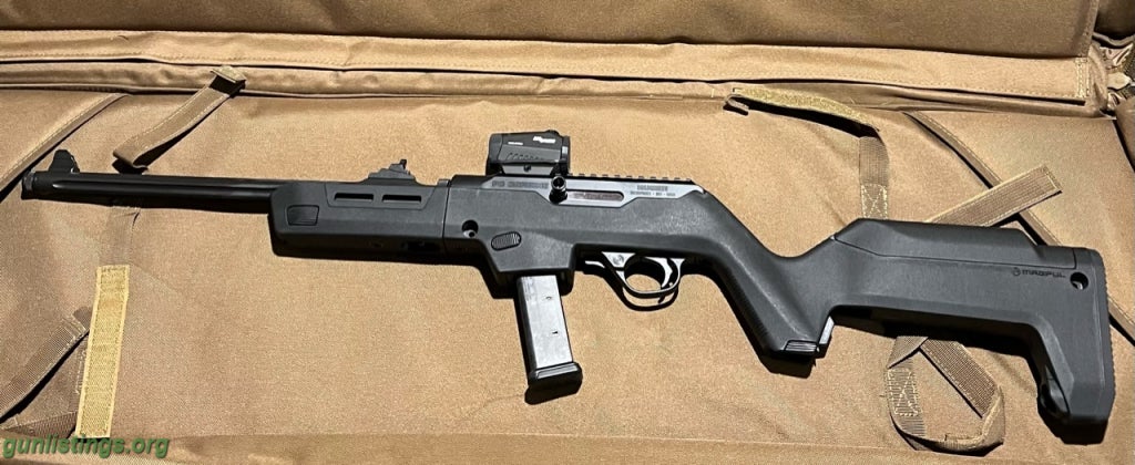 Rifles Ruger PC Carbine W/ Magpul Backpacker Stock