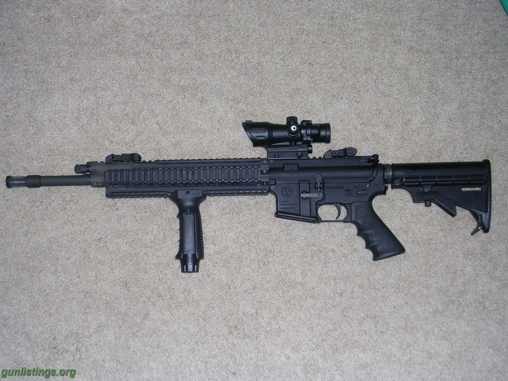 Rifles Ruger Sr556 Upper