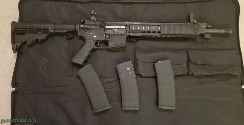 Rifles Ruger SR-556 C With Extras