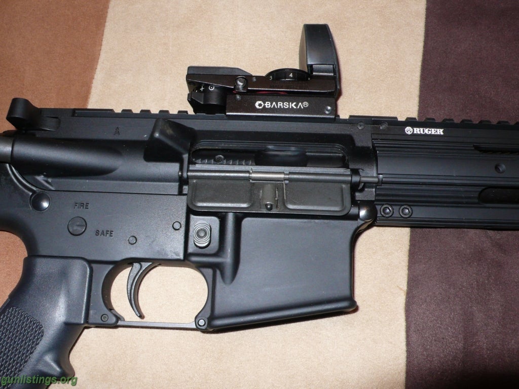 Rifles Ruger SR-556 Semi-automatic