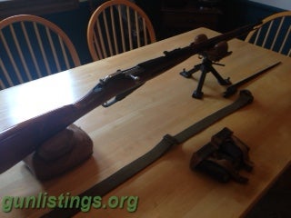 Rifles Russian Mosin Nagant - WW II - Near Mint With Acces.